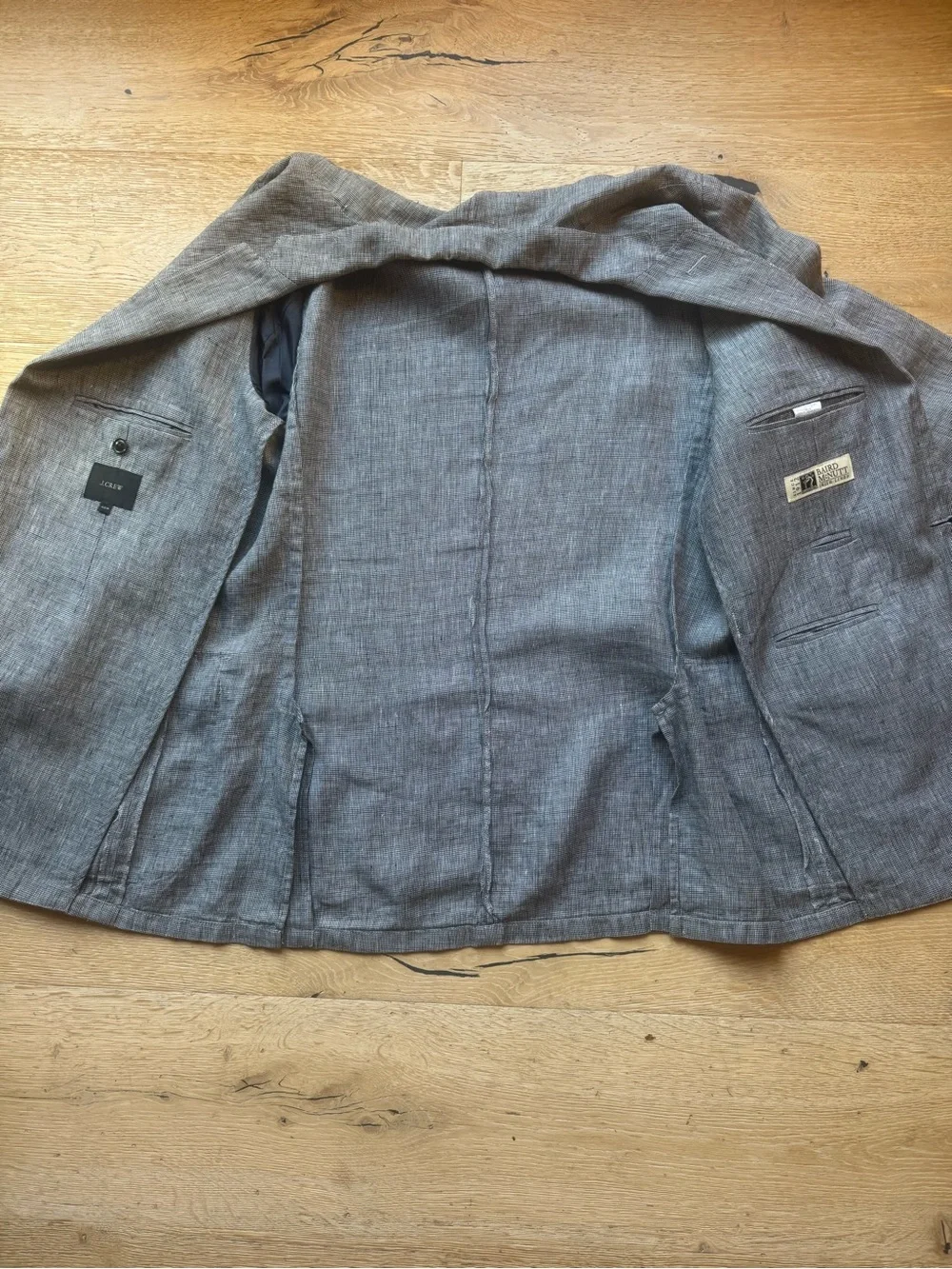 🔥IRISH LINEN sz40 R Baird McNutt J Crew Sport Jacket Price Firm!